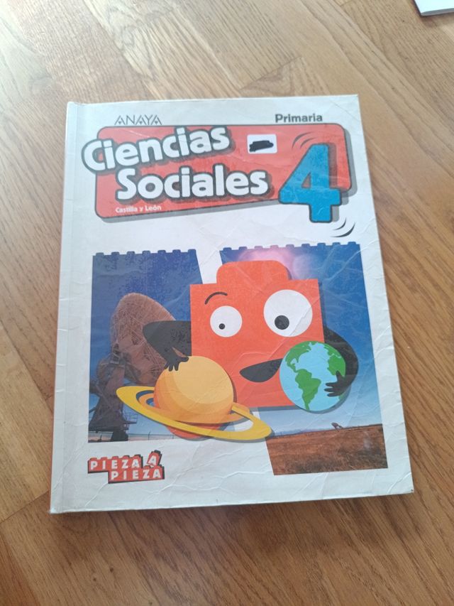 Libro de sociales 4 primaria Anaya