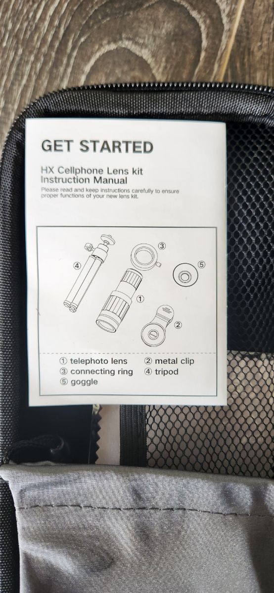 HX Cellphone lens kit