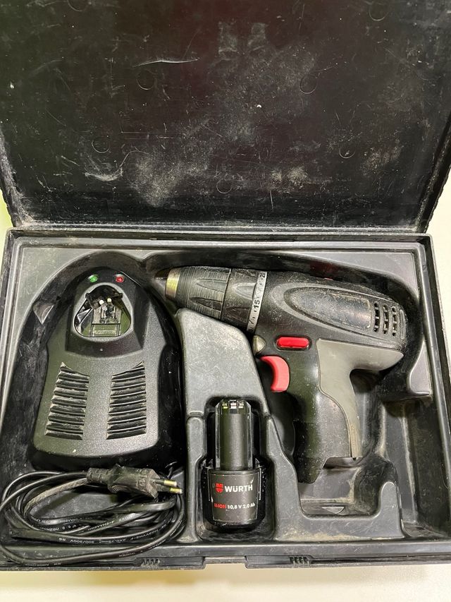Atornillador bateria WURTH (kit)