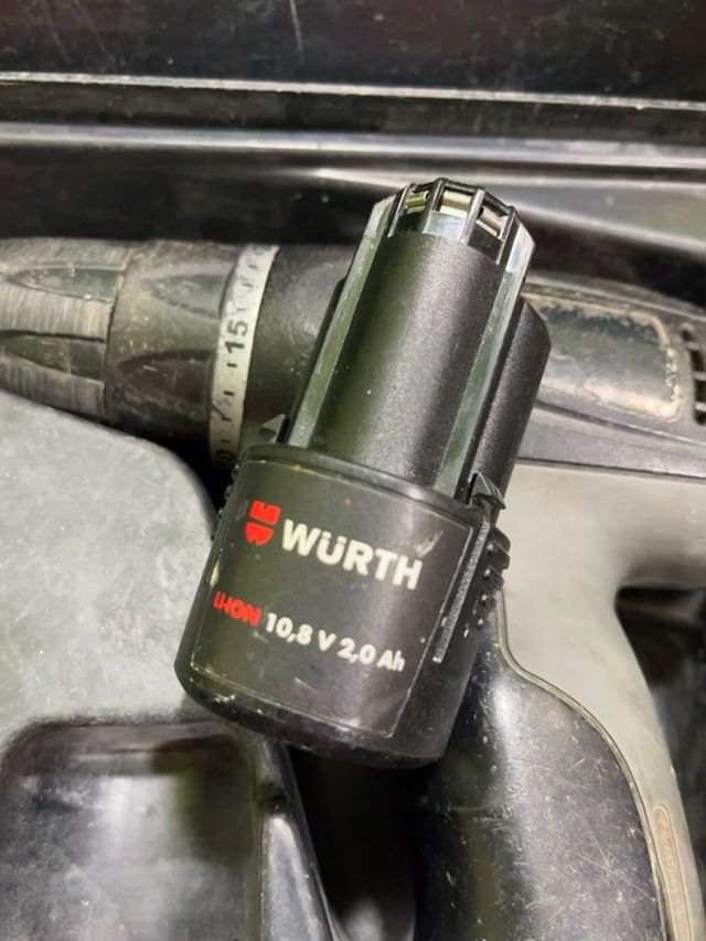 Atornillador bateria WURTH (kit)