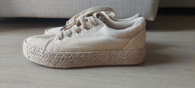 Zapatillas niña de esparto