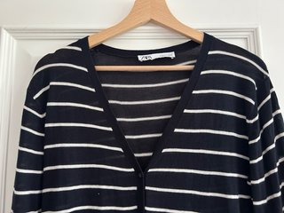 Vestido Rayas Zara