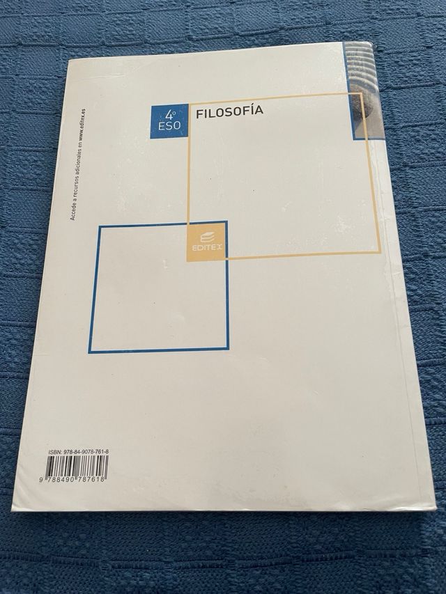 Libro de Filosofía 4 ESO