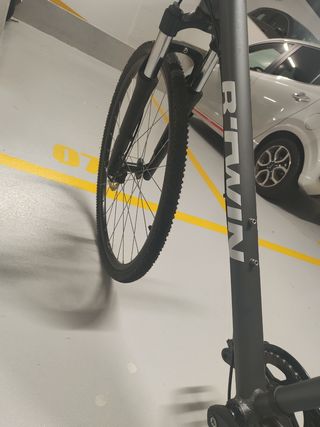 Bicicleta de paseo btwin riverside