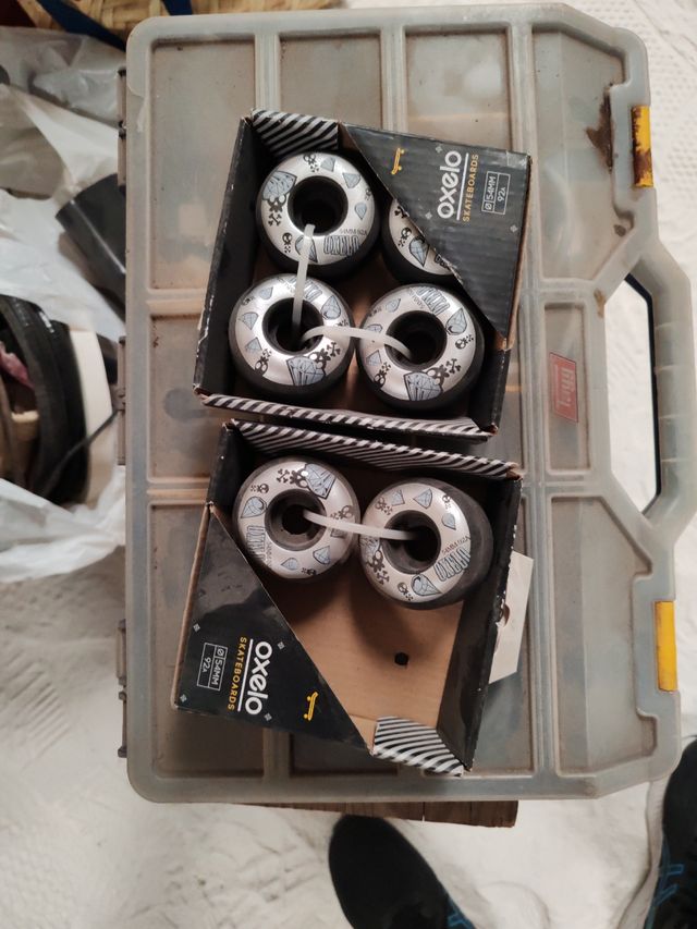  6 Ruedas skateboard oxelo 