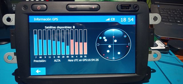 GPS MN3 Android Original Grupo Renault, Dacia,Opel