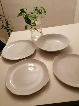 Fuentes porcelana Bidasoa.