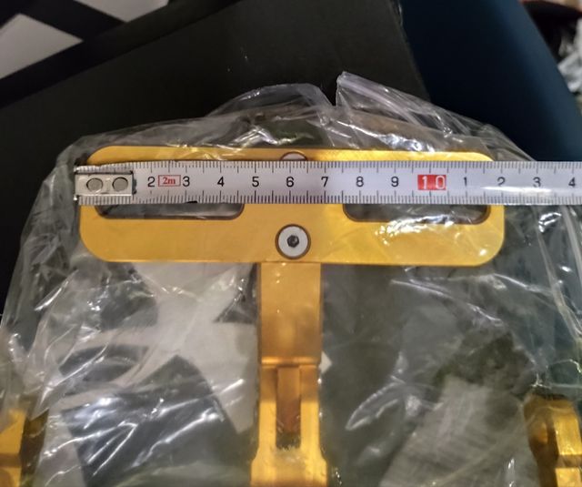 Portamatrículas universal ajustable moto