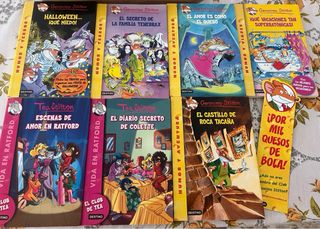 Pack libros Geronimo y Tea Stilton