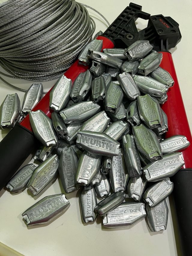 Util tensar filo+ Tensor conector cables alambre 