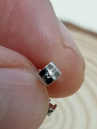 Colgante cruz circonitas plata de ley