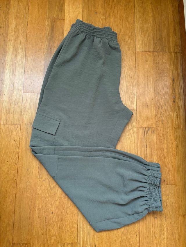 Pantalon cargo ancho