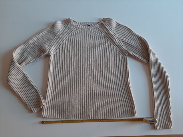 Maglia donna misto cotone a coste