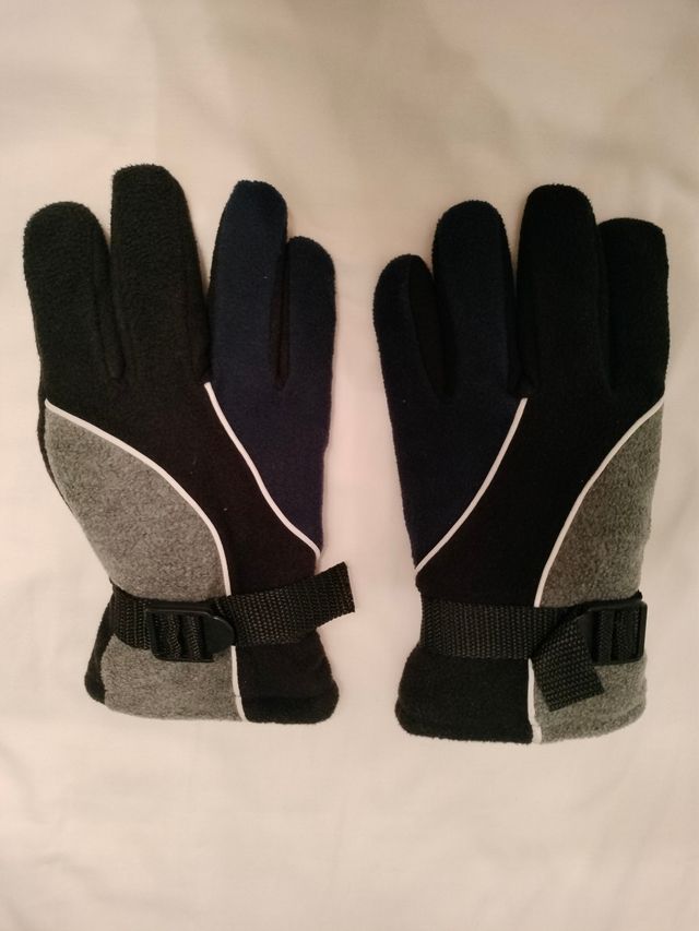 Guantes con borrego invierno unisex