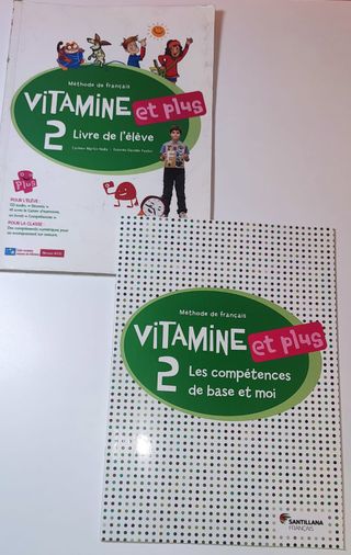 Francés 6º primaria Vitamine et plus 2 Santillana