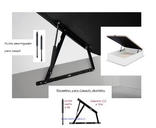 Canape 150x190 cama abatible en oferta especial