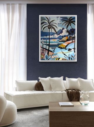 Cuadro ORIGINAL de Diego Castiñeyra paisaje grande