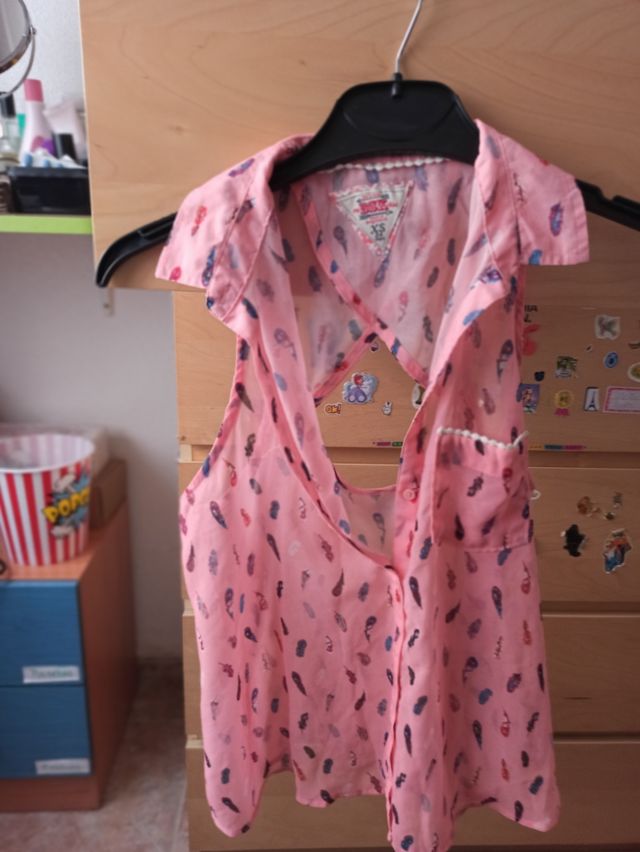 Camisa sin mangas niña