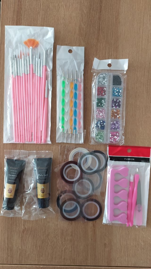 Kit para decoración de uñas
