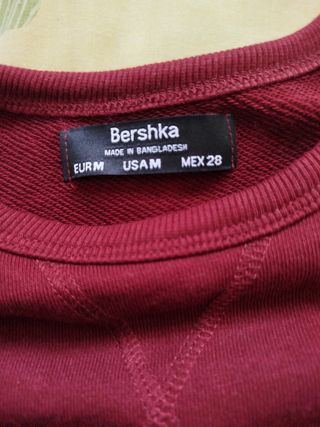 Sudadera granate Brooklyn