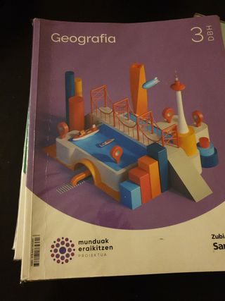 Libro texto geografía 3 dbh.