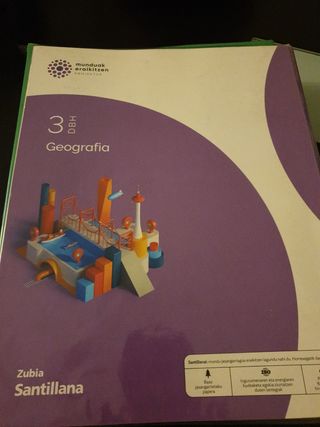 Libro texto geografía 3 dbh.