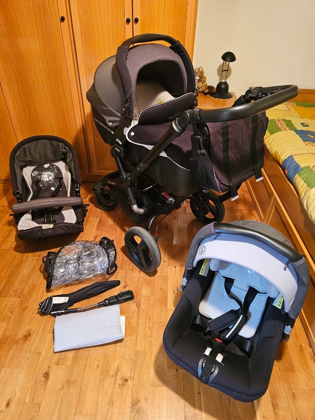 Cochecito trio jane rider transporter 2