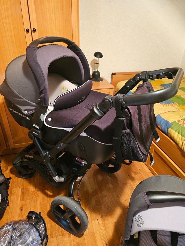 Cochecito trio jane rider transporter 2