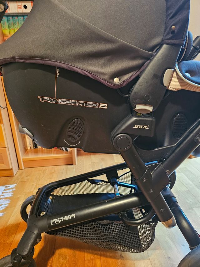 Cochecito trio jane rider transporter 2