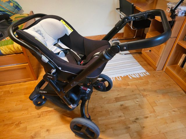 Cochecito trio jane rider transporter 2