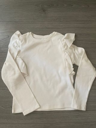 Camiseta zara manga larga 
