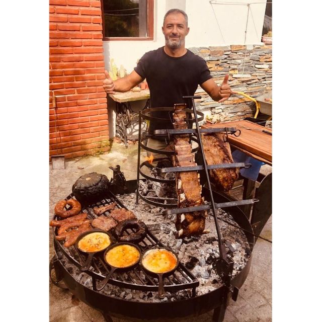 Barbacoa Fogonero redondo de 1 m de diámetro