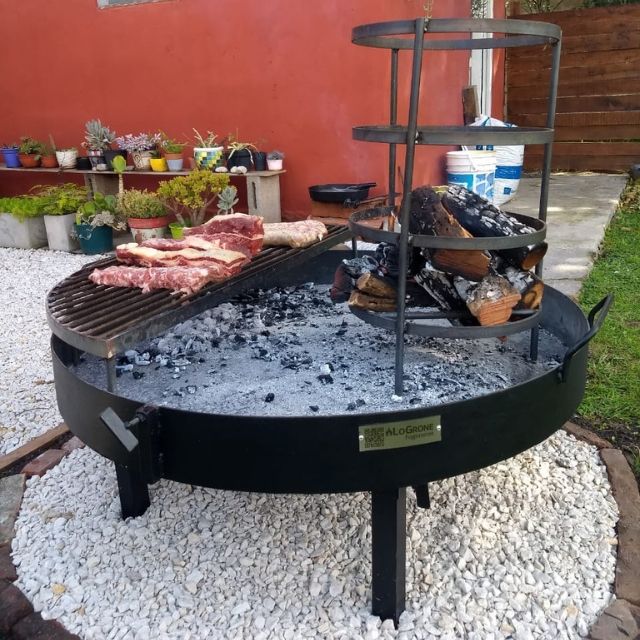 Barbacoa Fogonero redondo de 1 m de diámetro