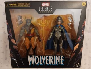 PACK WOLVERINE & LILANDRA X-MEN MARVEL LEGENDS