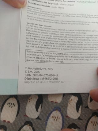 Libro francés 1° ESO