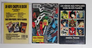 Lote comic Marvel Heroes