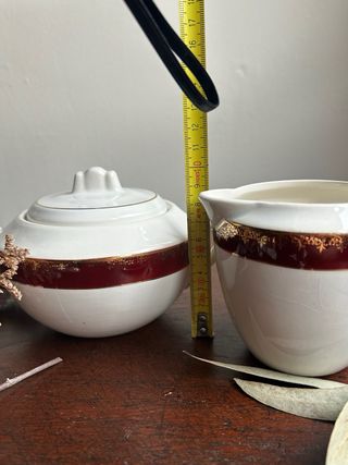 lechera y azucarero Sarreguemines
