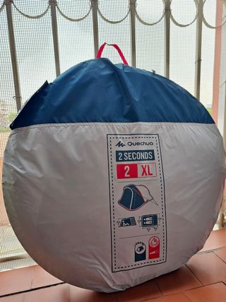 Tienda de campaña 2 personas XL (a estrenar)