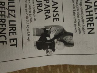 Mochila portabebes