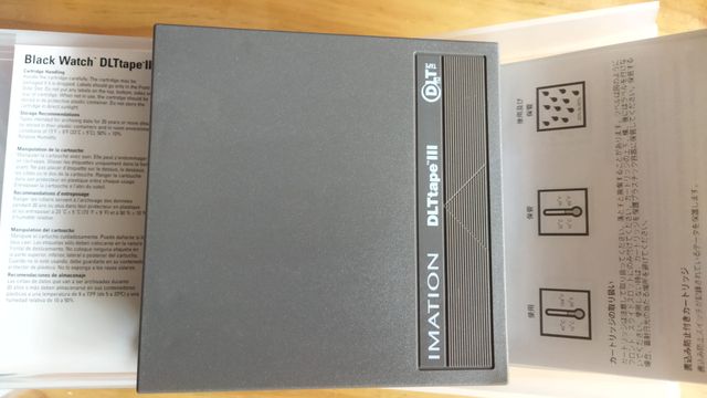 2 cartuchos de grabación IMATION 20 GB