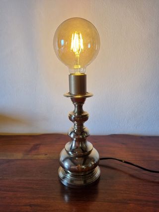 Lampada ottone antica