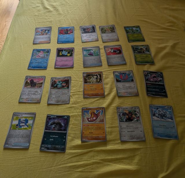 Lotto 175 Carte Pokemon con rare