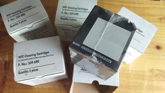 50 cartuchos de limpieza BASF para IBM 3480