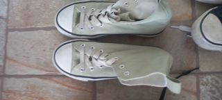 Zapatos puntera de goma