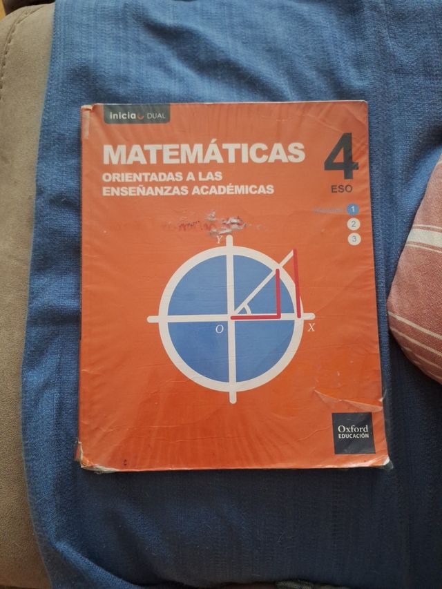 Libro matemáticas 4 eso 9788467385588