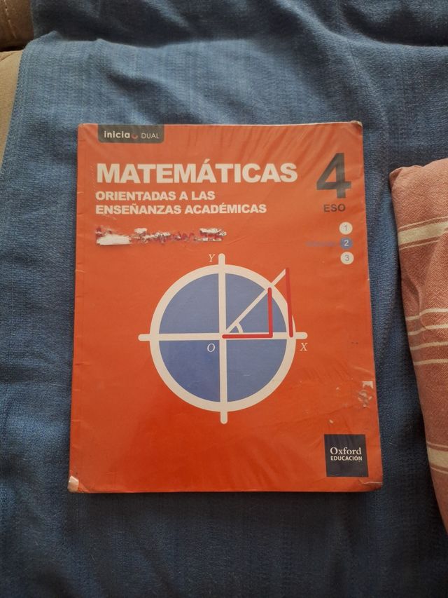 Libro matemáticas 4 eso 9788467385588