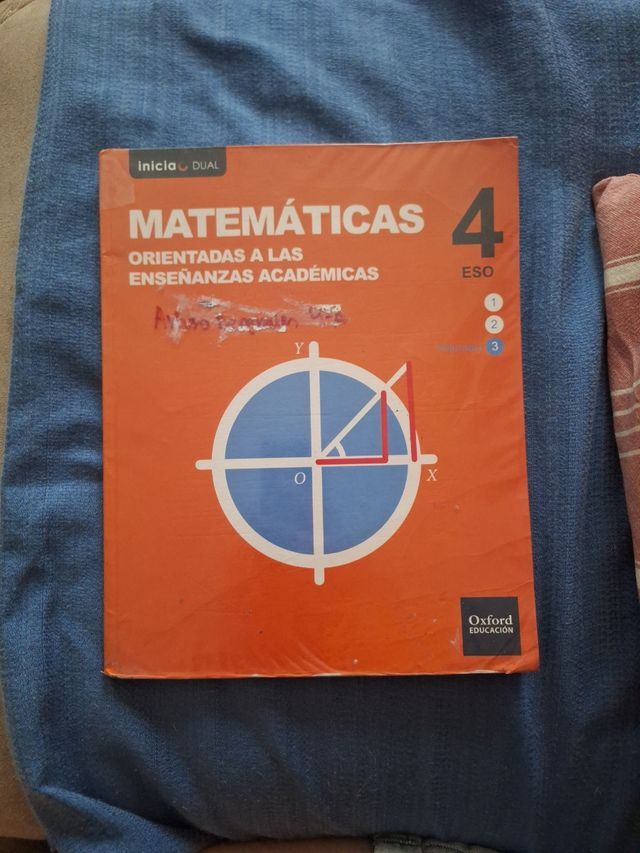 Libro matemáticas 4 eso 9788467385588