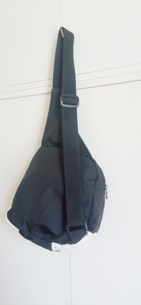 Borsa zaino unisex pallone nerabianco nuovo Adidas