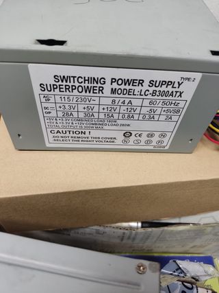 FUENTE DE ALIMENTACION