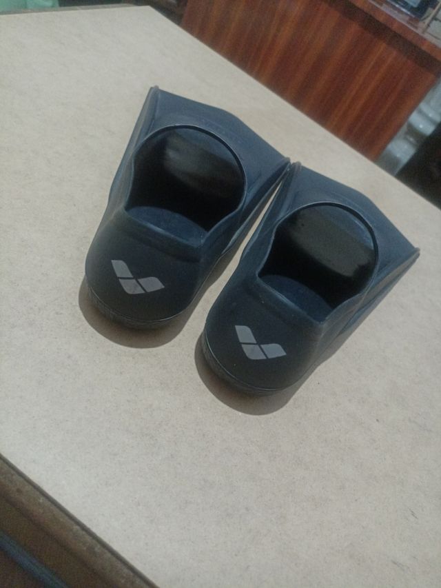 Aletas de natación. 